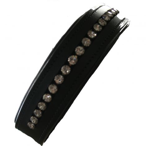 Hundehalsband STRASS Swarowski  35-57cm xca 2,6cm