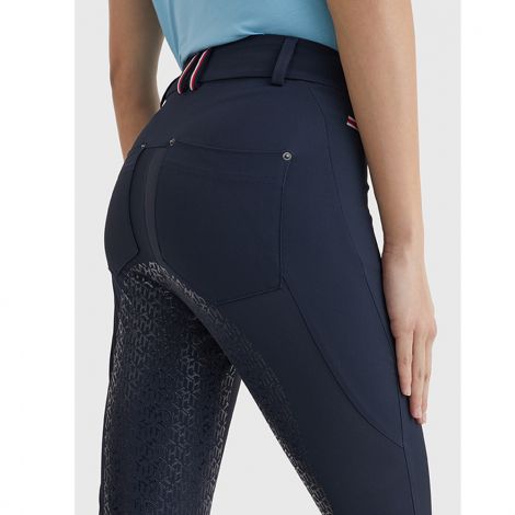 Tommy Hilfiger Reithose Style Fullgrip Breeches royalberry