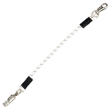 Anbindestrick, Anbinder ELASTIK, Panikhaken + Bullhaken 70 cm