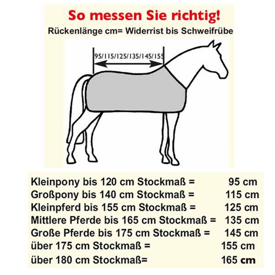 Glücks Weidedecke 0g Feng Shui No 8 rot von Blue Cheval